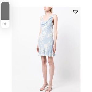 Reformation size 6 worn once Rudie floral-motif minidress